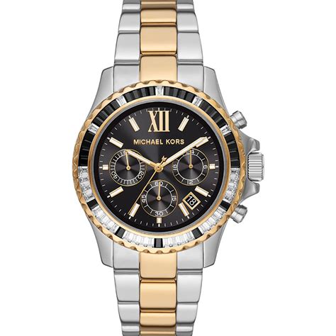 michael kors everest watch mens|Michael Kors Men's Everest Chronograph Black Ion .